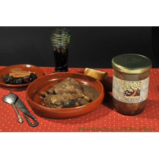 Canard aux dattes et aux pruneaux
