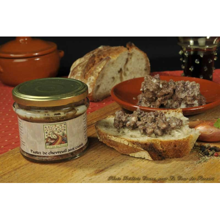Terrine de chevreuil aux cassis