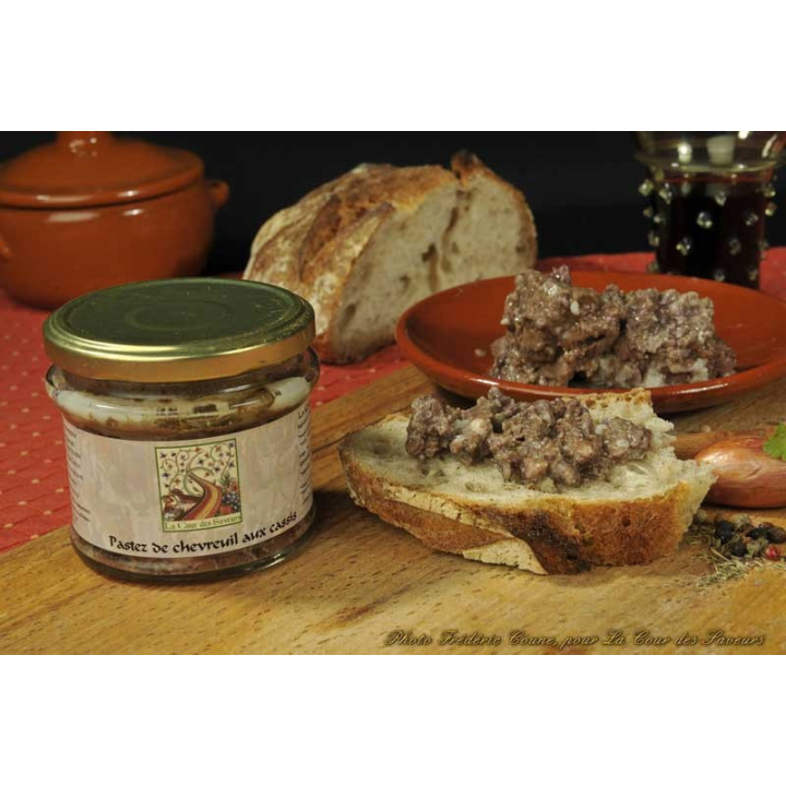 Terrine de chevreuil aux cassis