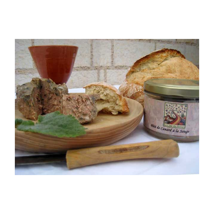 Terrine de canard à la sauge