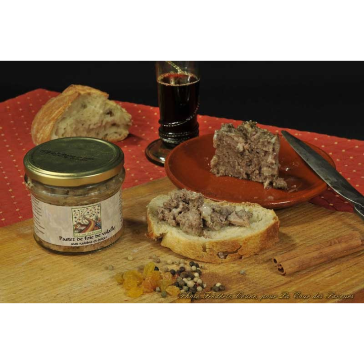 Pâté de foies de volailles aux épices