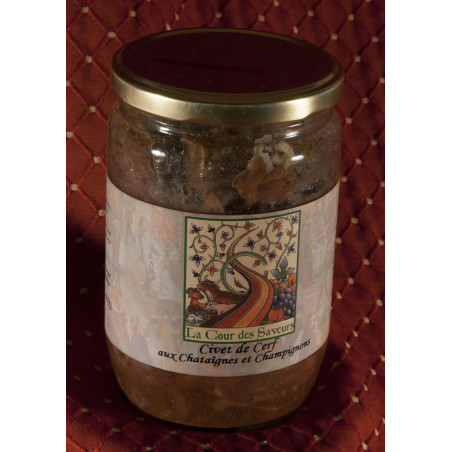 Civet de cerf aux châtaignes – Recette médiévale