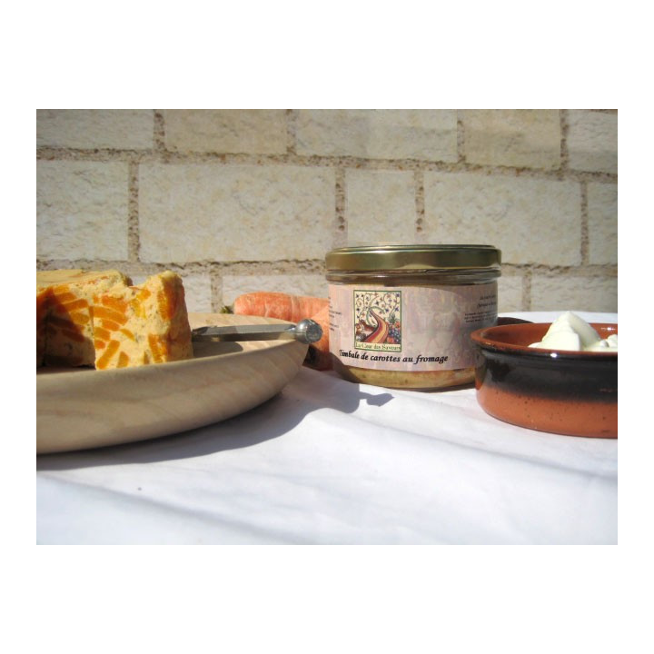 Pastez de carottes au fromage frais  de vache