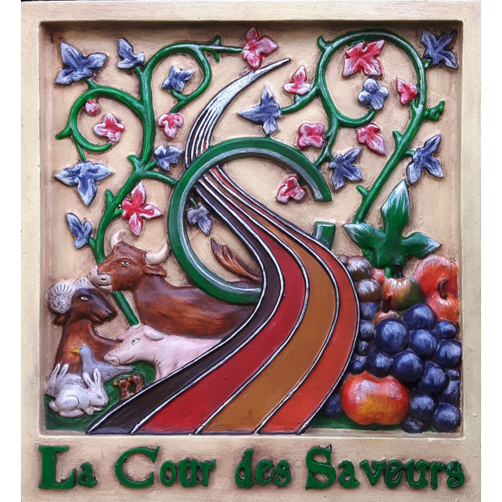 Blason La Cour des Saveurs