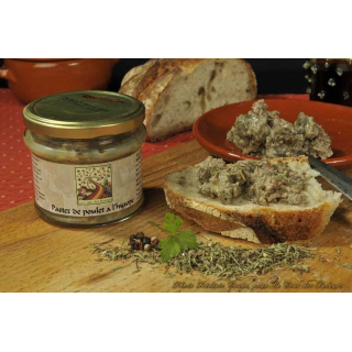 Terrine de poulet à l'hysope
