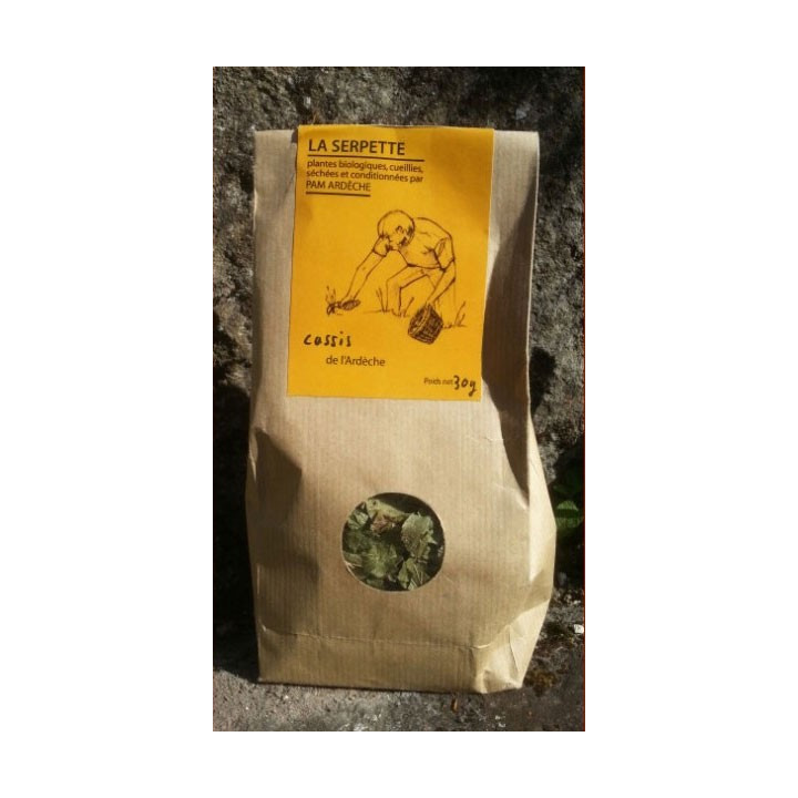 Sachet feuilles de cassis  30 g