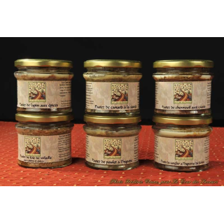 Lot de 6 terrines médiévales