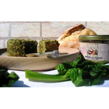 Pastez d'épinards au fromage de chèvre 180 g